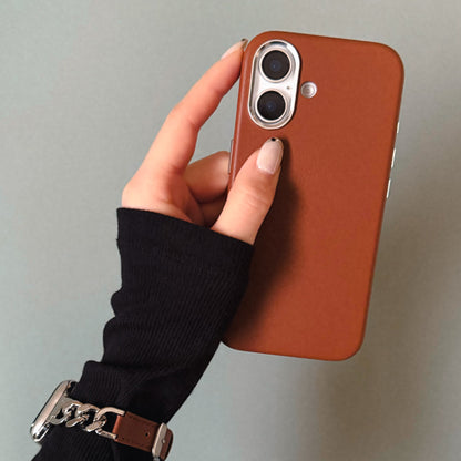 Real Leather Mag Case (BROWN)