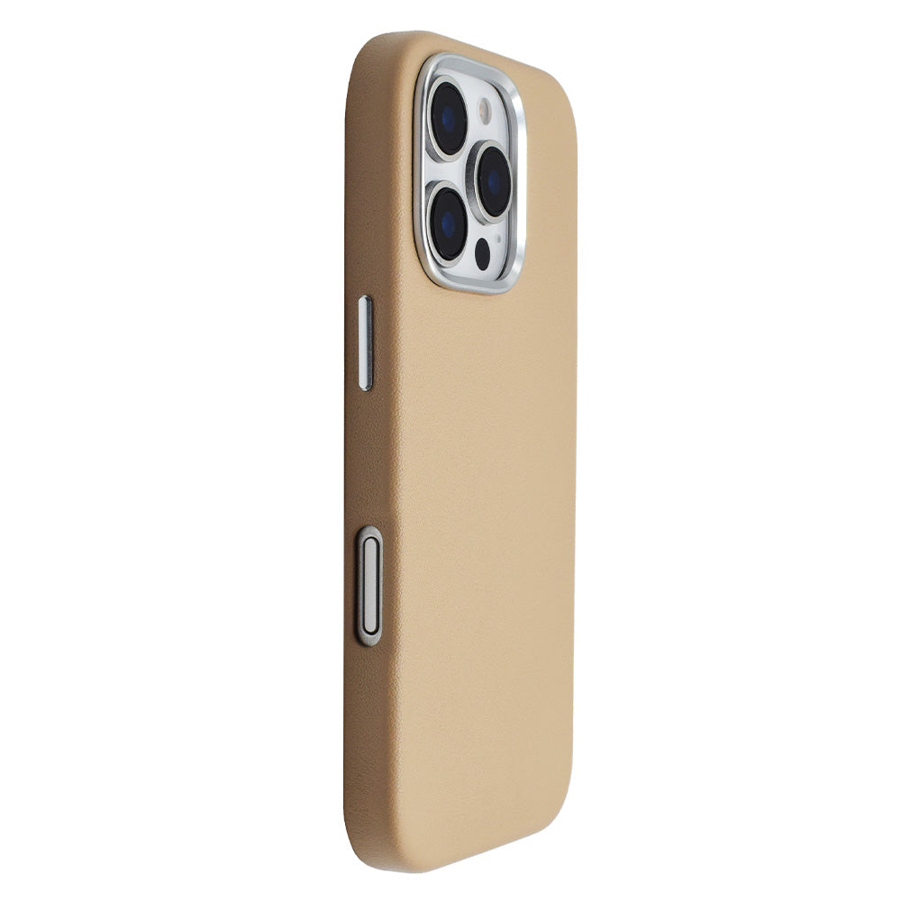 Real Leather Mag Case (GREIGE)