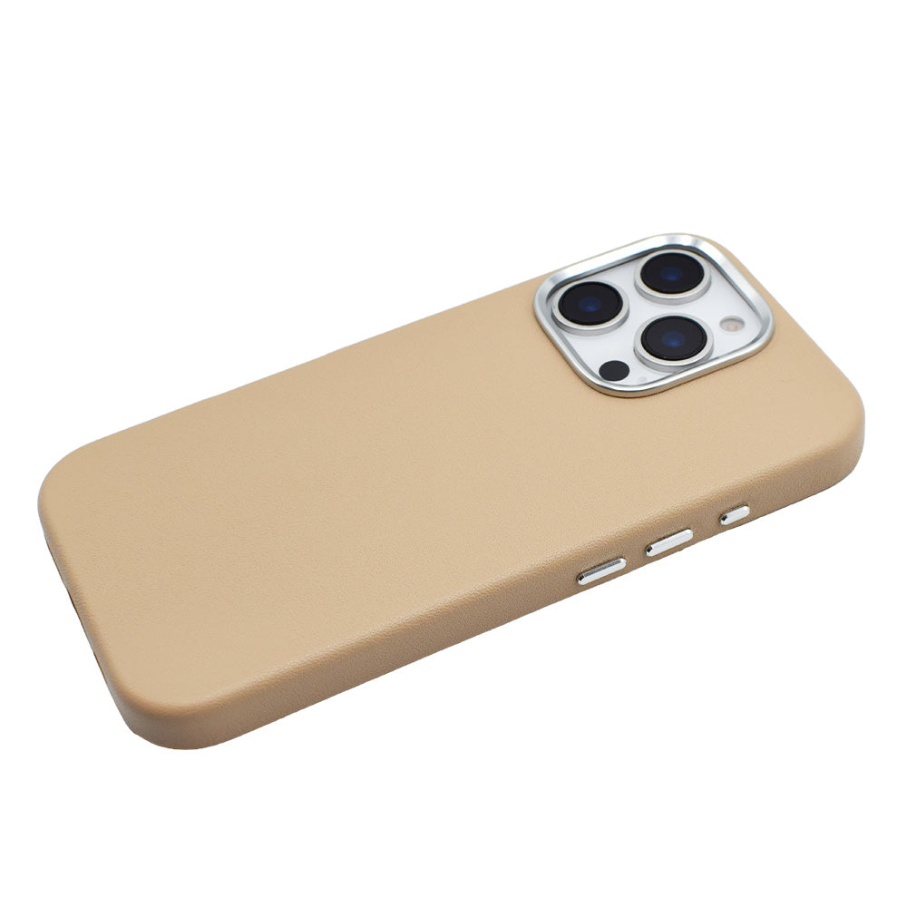 Real Leather Mag Case (GREIGE)