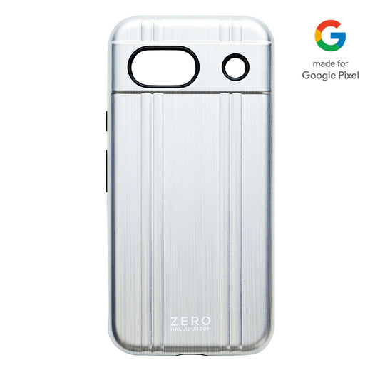ZERO HALLIBURTON Hybrid Shockproof Case (Matte Silver) - Made for Google