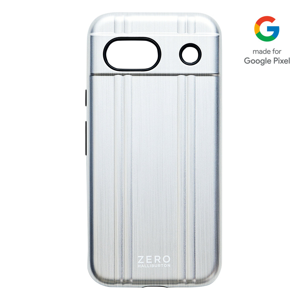 ZERO HALLIBURTON Hybrid Shockproof Case (Matte Silver) - Made for Google