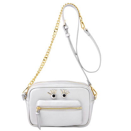 follow me small bag (silver)