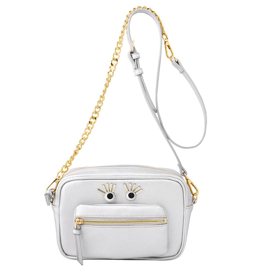 follow me small bag (silver)