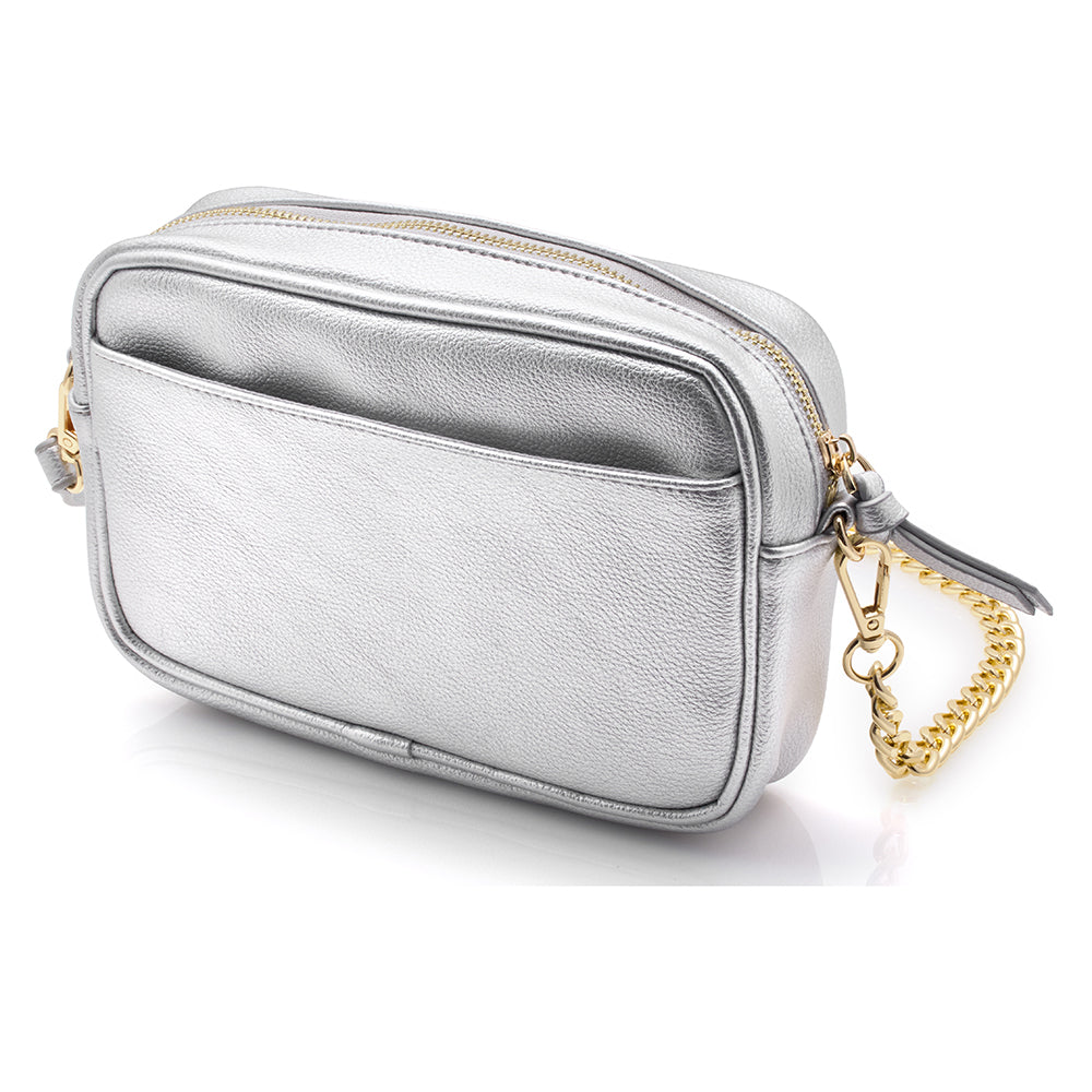 follow me small bag (silver)
