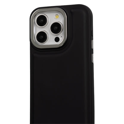 【iPhone15 Pro】ソフトパフケース (ブラック)