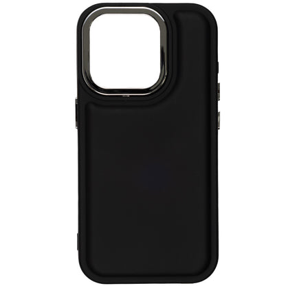 【iPhone15 Pro】ソフトパフケース (ブラック)