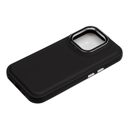 【iPhone15 Pro】ソフトパフケース (ブラック)