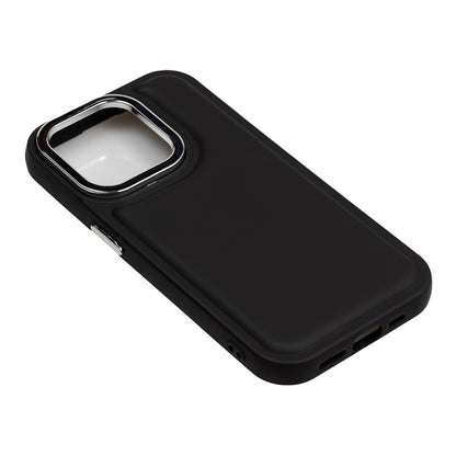 【iPhone15 Pro】ソフトパフケース (ブラック)