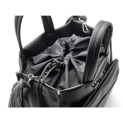 follow me tote bag (black)