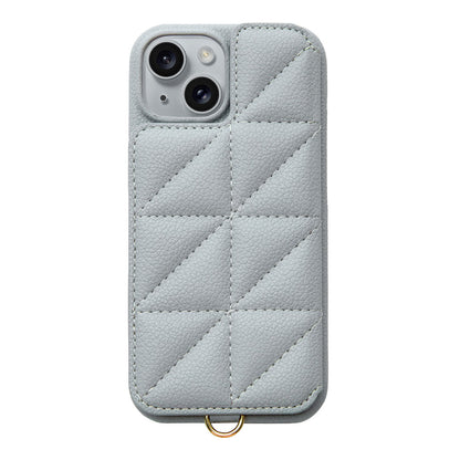 Triangle Puffy Case (pale blue)