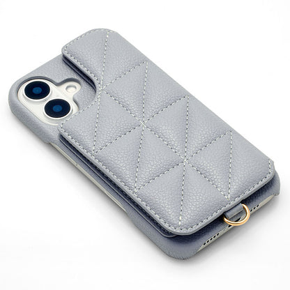 Triangle Puffy Case (pale blue)