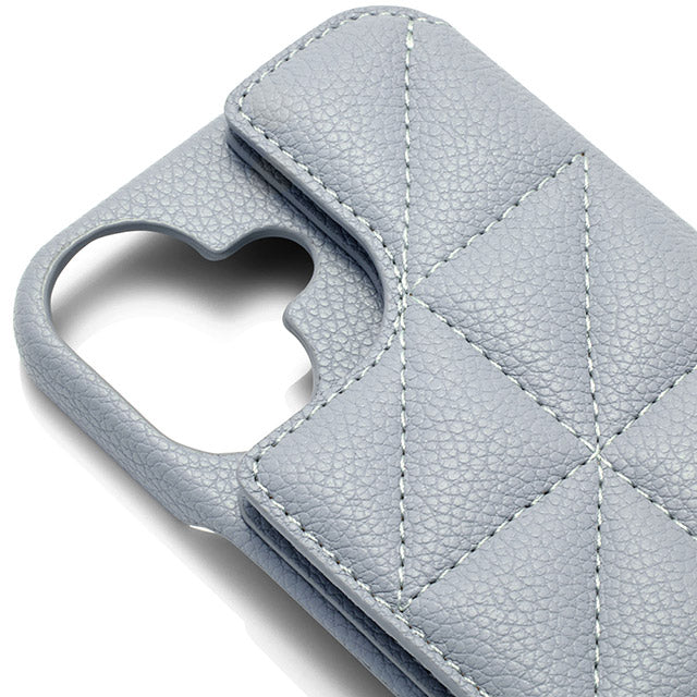 Triangle Puffy Case (pale blue)