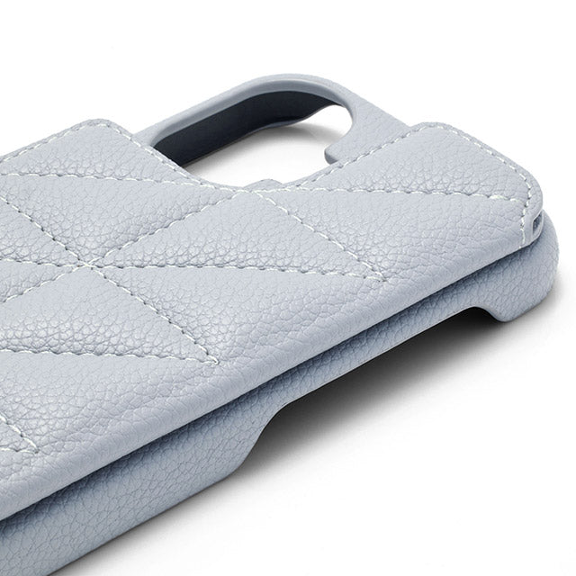 Triangle Puffy Case (pale blue)