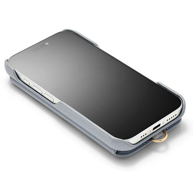Triangle Puffy Case (pale blue)