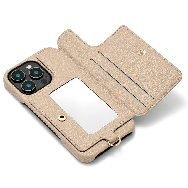 Triangle Puffy Case (beige)
