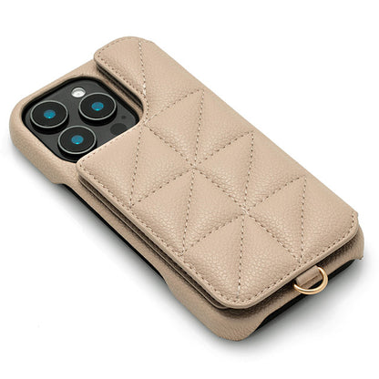 Triangle Puffy Case (beige)