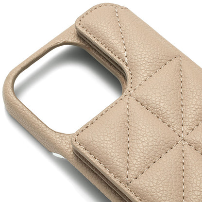 Triangle Puffy Case (beige)