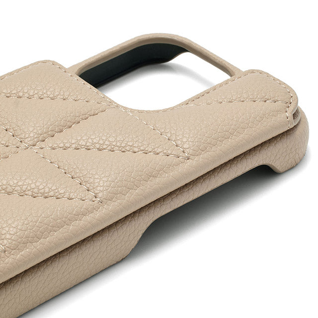 Triangle Puffy Case (beige)