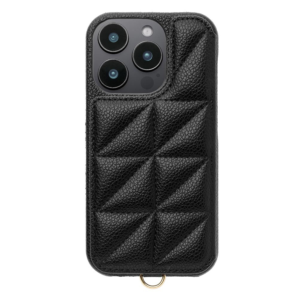 Triangle Puffy Case (black)