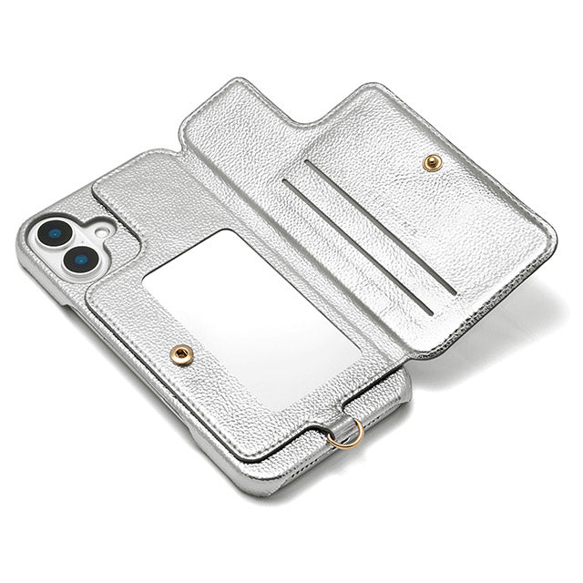 Triangle Puffy Case (silver)