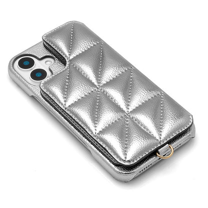 Triangle Puffy Case (silver)