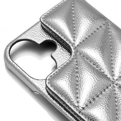 Triangle Puffy Case (silver)