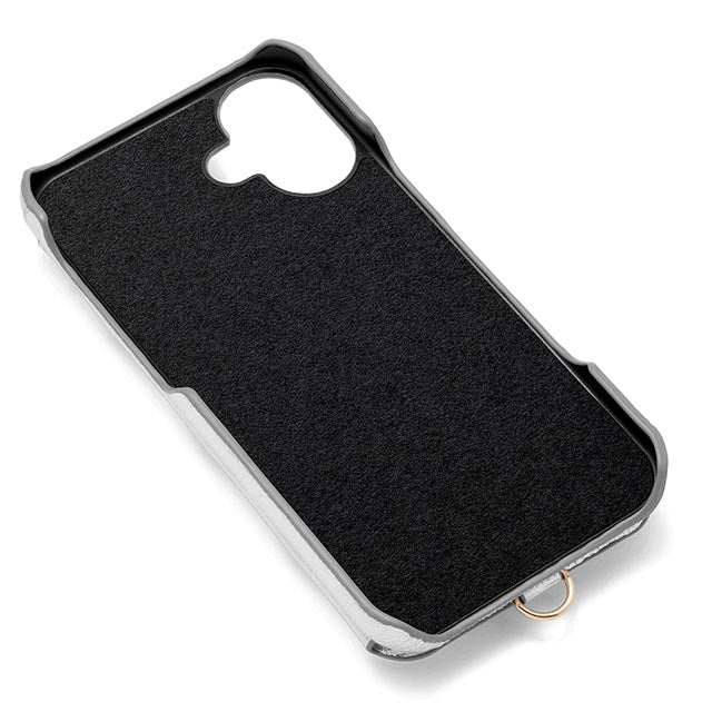 Triangle Puffy Case (silver)