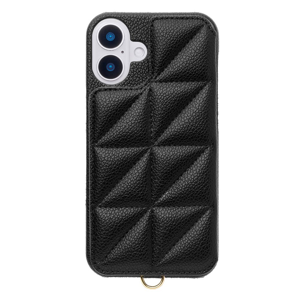 Triangle Puffy Case (black)