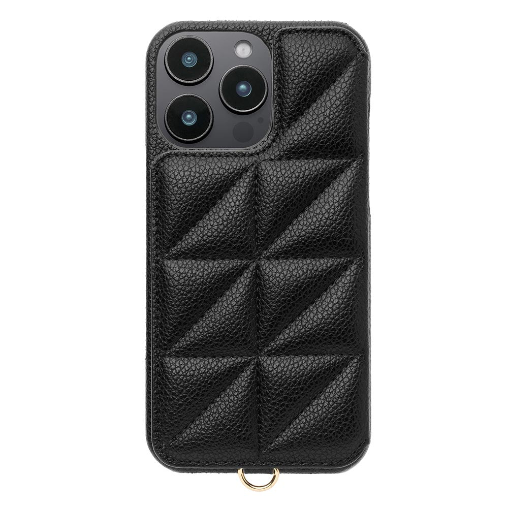 Triangle Puffy Case (black)