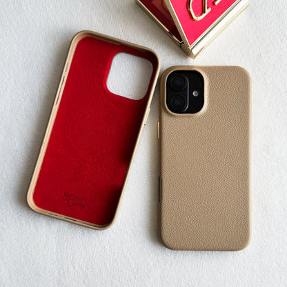 Tone Switch Mag Case (BEIGE×RED)
