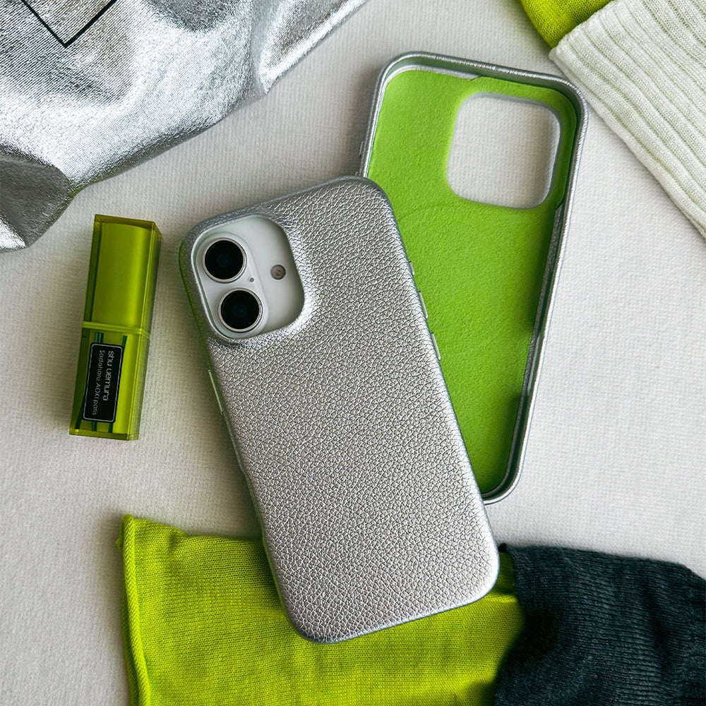 Tone Switch Mag Case (SILVER×LIME)