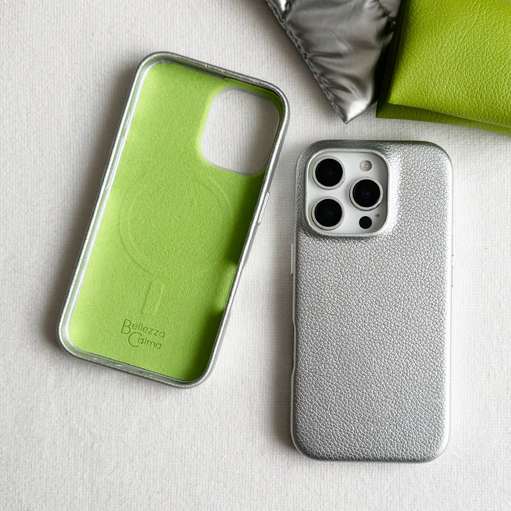 Tone Switch Mag Case (SILVER×LIME)