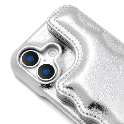 Wavy Puff Case (silver)