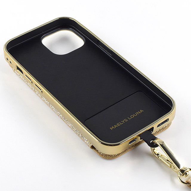 【iPhone15/14/13 ケース】Cross Body Case Duo (beige)