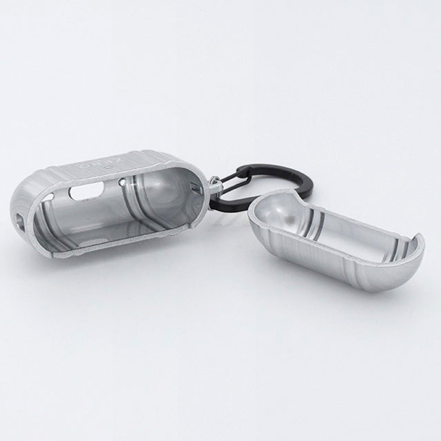 【AirPods Pro(第2/1世代) ケース】ZERO HALLIBURTON AirPods Pro Case（matte silver)