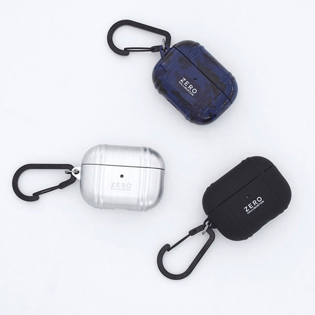 【AirPods Pro(第2/1世代) ケース】ZERO HALLIBURTON AirPods Pro Case（matte silver)