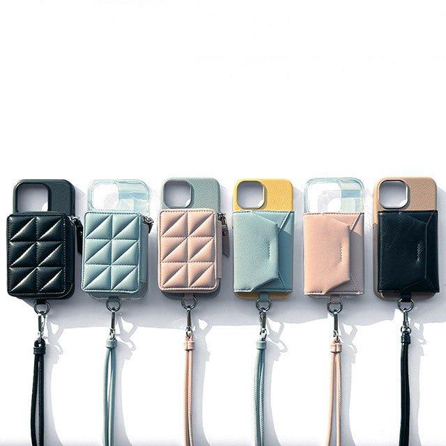 Mag Shoulder Mini Wallet (pale blue)