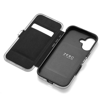ZERO HALLIBURTON Hybrid Shockproof Flip Case (Black)
