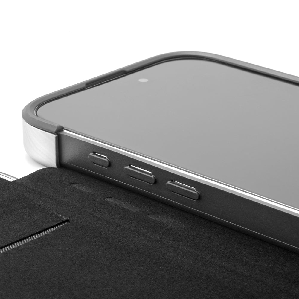 ZERO HALLIBURTON Hybrid Shockproof Flip Case (Steel Blue)