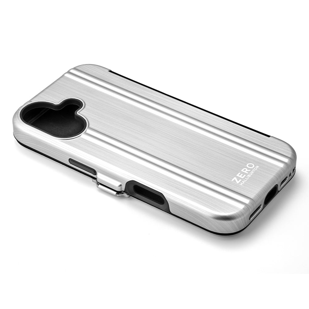 ZERO HALLIBURTON Hybrid Shockproof Flip Case (Steel Blue)