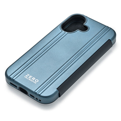 ZERO HALLIBURTON Hybrid Shockproof Flip Case (Steel Blue)