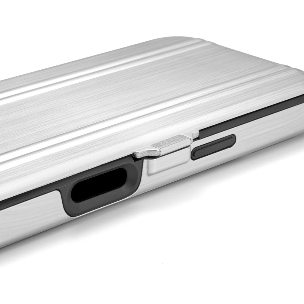 ZERO HALLIBURTON Hybrid Shockproof Flip Case (Black)