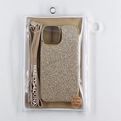 【iPhone15/14/13 ケース】Cross Body Case Duo (beige)