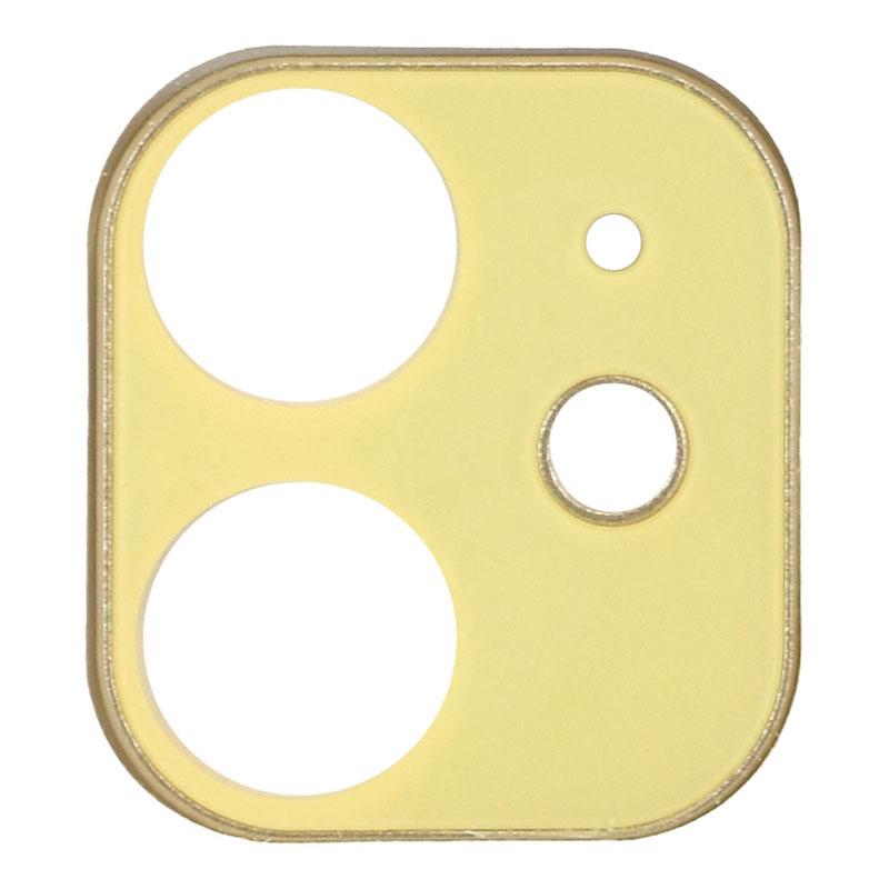 【iPhone11】Protection Glass カメラ保護ガラス(イエロー)