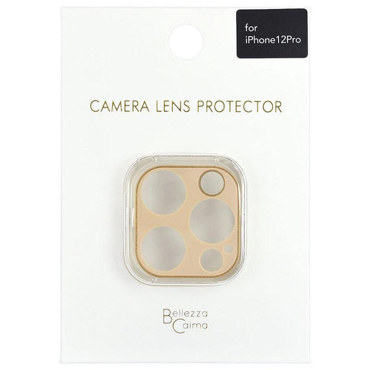 【iPhone12 Pro】ANTI-REFRECTION カメラ保護ガラス(ゴールド)
