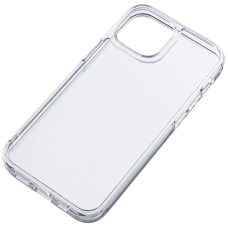 【iPhone13 mini】ガラスハイブリッドケース(クリア)