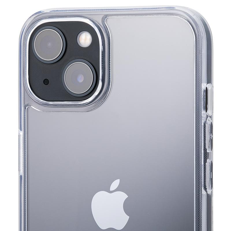 【iPhone13】ガラスハイブリッドケース(クリア)