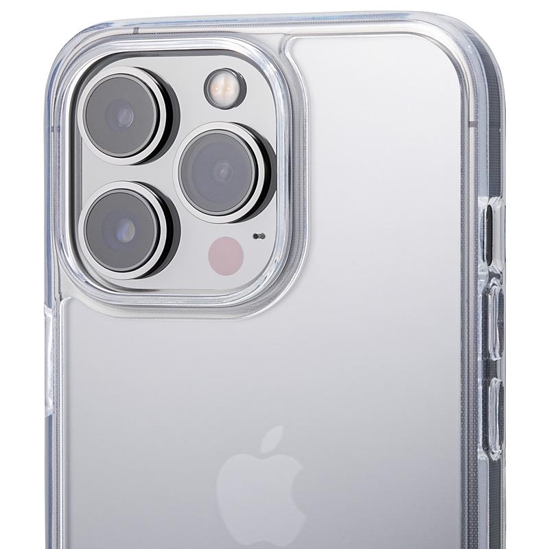 【iPhone13 Pro】ガラスハイブリッドケース(クリア)