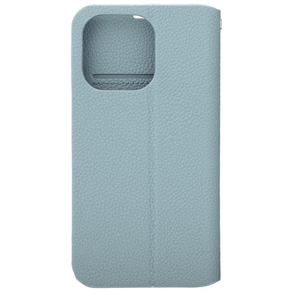 【iPhone13 Pro】スタンド型手帳ケース (ミスティグレー)