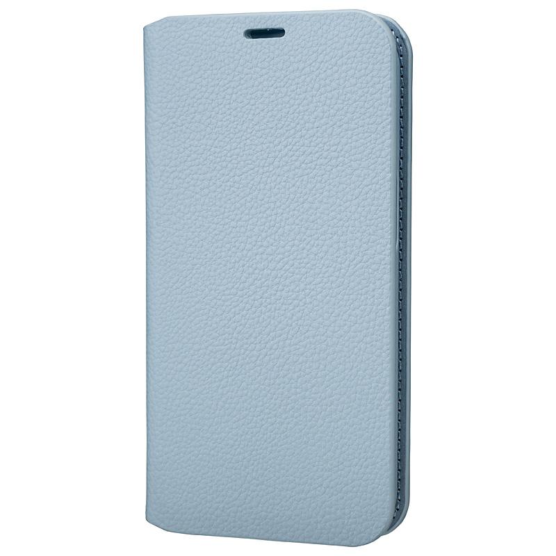 【iPhone13 Pro】スタンド型手帳ケース (ミスティグレー)